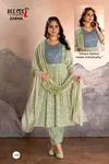 Zarna By Deecee Rayon Printed Kurti With Bottom Dupatta Orders In India